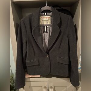 Anthropologie Dark Gray Women's Blazer